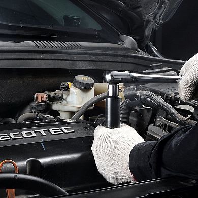 Drive Impact Socket Set 11-Piece SAE Deep Sockets for Automotive and Workshop