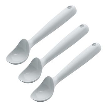 Ice Cream Scoop Aluminum Alloy Hangable Ergonomic Handle 7.5x1.9Inch 3 pc 7.5x1.9Inch