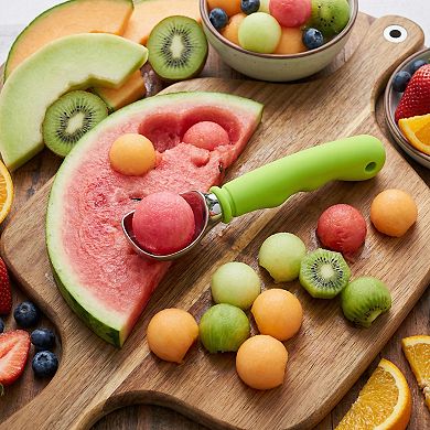 Ice Cream Scoop Comfortable Ergonomic Handle Easy Release 7x1.41 Inch