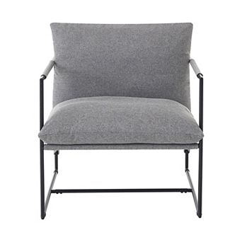Oversized Modern Sling Accent Lounge Armchair