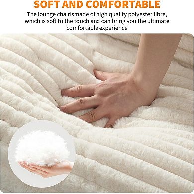 Modern Sling Accent Chair