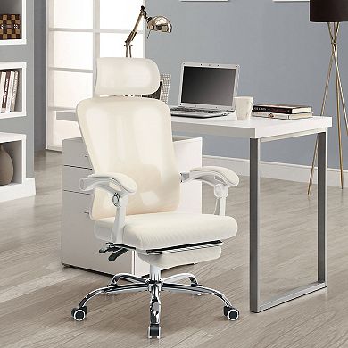 Ergonomic Office Chair with Footrest