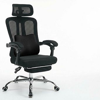 Ergonomic Office Chair with Footrest