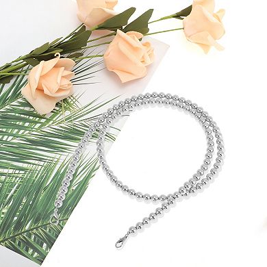 1 Pc Faux Pearl Handbag Strap 0.39"x39.37"