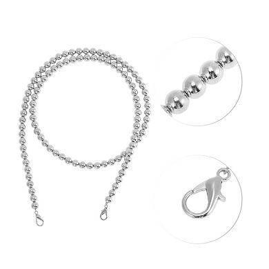 1 Pc Faux Pearl Handbag Strap 0.39"x39.37"