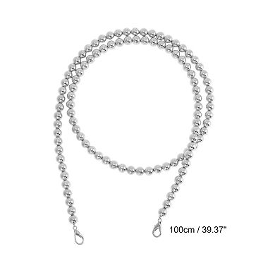 1 Pc Faux Pearl Handbag Strap 0.39"x39.37"