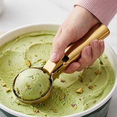 Ice Cream Scoop Stainless Steel Ice Cream Scooper Comfortable Ergonomic Handle 3Pcs7.6x2.2Inch