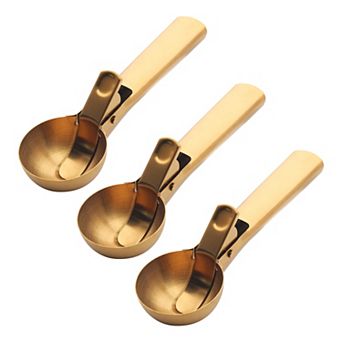 Ice Cream Scoop Stainless Steel Ice Cream Scooper Comfortable Ergonomic Handle 3Pcs7.6x2.2Inch