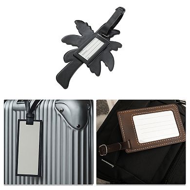 1 Pc Coconut Tree Luggage Tag for Travelling Green