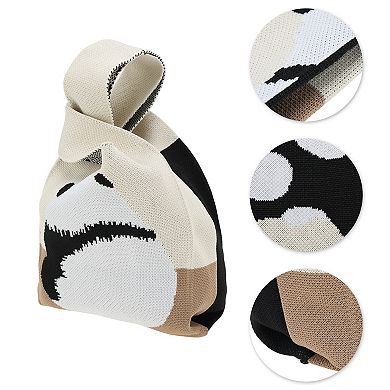 Cute Animals Knitted Wrist Bag 1Pc