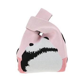 Cute Animals Knitted Wrist Bag 1 pc