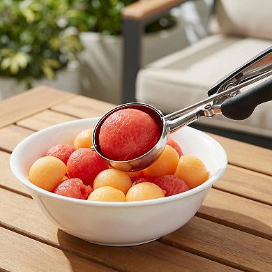 Ice Cream Scoop, 1 Pcs Stainless Steel Ice Cream Scooper with Reinforced Handle