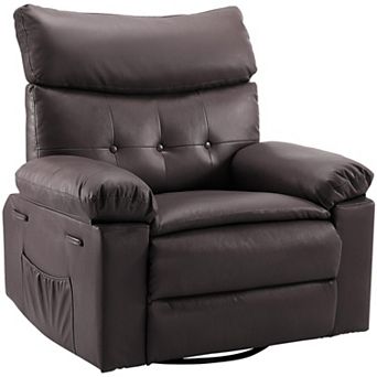 Oversized Extra Wide Manual Recliner Chair