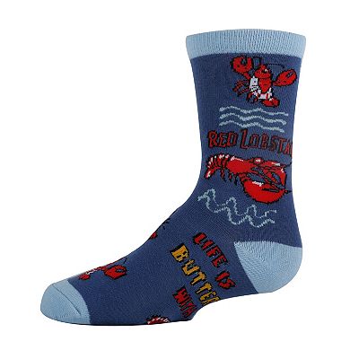 Kid's Crew Socks -Red Lobstah