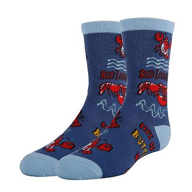 Kid's Crew Socks -Red Lobstah