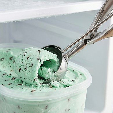 Ice Cream Scoop, 1 Pcs Stainless Steel Ice Cream Scooper, Easy Release, Easy Clean 9x2.5Inch