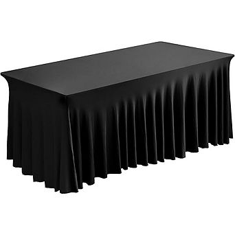 Spandex Rectangle Tablecloth, Stretch, Durable, Party-Ready