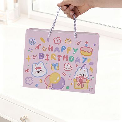 4Pcs Cartoon Rabbit Gift Bags for All Occasions