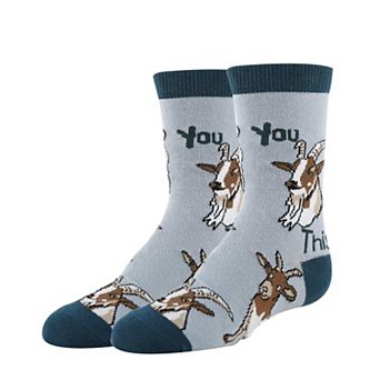 Kid's Crew Socks -You Goat This