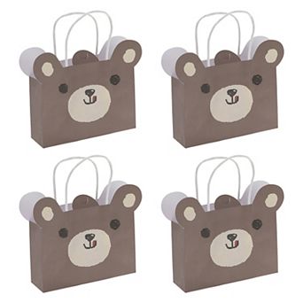 4 pc Animal Pattern Gift Bags for All Occasions