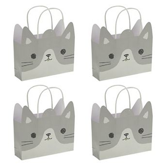 4 pc Animal Pattern Gift Bags for All Occasions