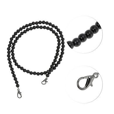 1 Pc Faux Pearl Handbag Strap 0.32"x27.56"