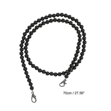 1 Pc Faux Pearl Handbag Strap 0.32"x27.56"