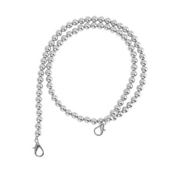 1 pc Faux Pearl Handbag Strap 0.32"x27.56"