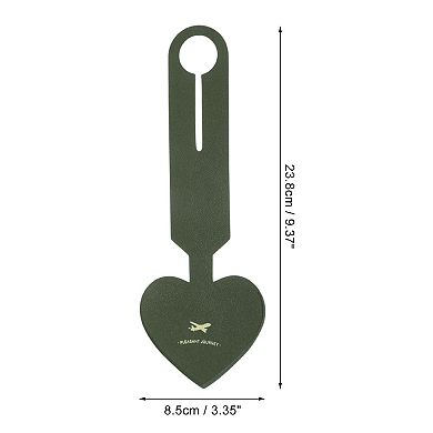 1 Pc Heart Shape Luggage Tag for Travelling 9.37"x3.35"