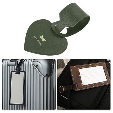 1 Pc Heart Shape Luggage Tag for Travelling 9.37"x3.35"