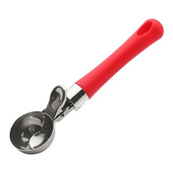 Ice Cream Scoop Stainless Steel Ice Cream Scooper Ergonomic Handle Easy Release 1 pc