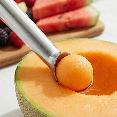 Stainless Steel Ice Cream Scoop with Ergonomic Handle and Easy Release 1Pcs 7.1x1.4Inch