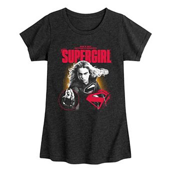 Girls 7-16 DC Comics Supergirl She's Not Anyone's Sidekick Graphic Tee