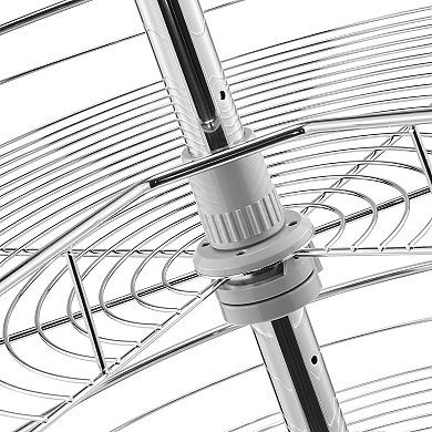 VEVOR 28" Kidney Corner Organizer 2 Tier Rotating Cabinet Lazy Susan Shelf