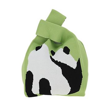 Portable Animal Knitted Wrist Bag 1 pc