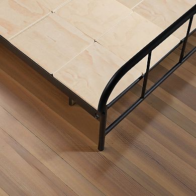 VEVOR Twin Size Bunkie Board 0.4 in Foldable Wooden Mattress Support Slats, 8 Piece