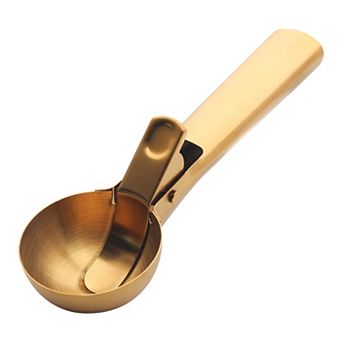 Ice Cream Scoop Stainless Steel Ice Cream Scooper Comfortable Ergonomic Handle 1Pcs7.6x2.2Inch