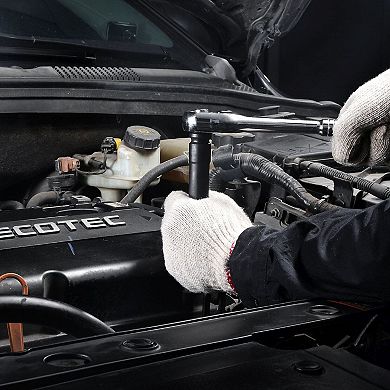 43-Piece Impact Socket Tool Set with Extensions for Garage and Workshop