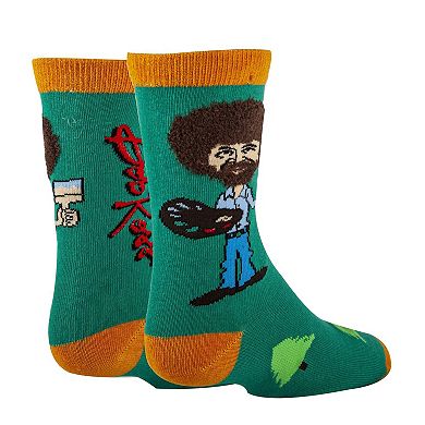 Kid's Crew Socks -True Bob Ross