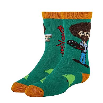 Kid's Crew Socks -True Bob Ross
