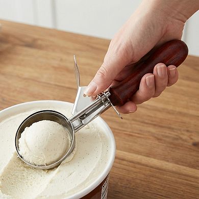 Ice Cream Scoop Comfortable Ergonomic Handle Easy Release for Gelato Sorbet 1Pcs 8.9x2.5inch