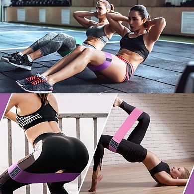 Swtroom Resistance Bands Set Elastic 3 Levels Legs Exercise