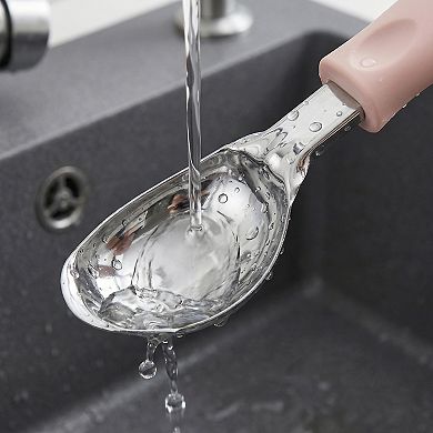 Ice Cream Scooper Hangable Stainless Steel Ergonomic Handle 7.5x1.6 Inch 3 Pcs 7.5x1.6Inch