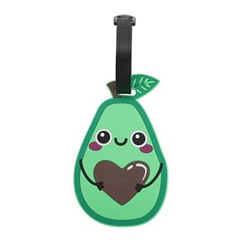 1 pc Avocado Luggage Tag for Travelling Green