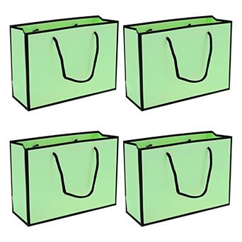 4 pc Solid Gift Bags