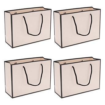 4 pc Solid Gift Bags