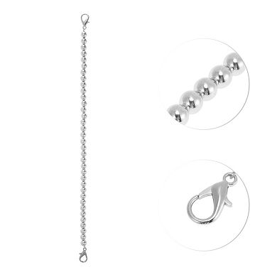 1 Pc Faux Pearl Handbag Strap 0.32"x15.75"