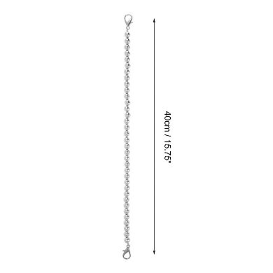 1 Pc Faux Pearl Handbag Strap 0.32"x15.75"