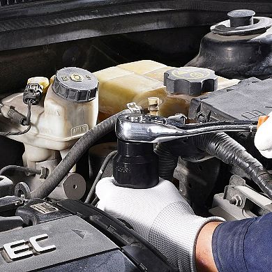 Impact Socket Set 19-Piece for Heavy-Duty Vehicle Maintenance and Repairs