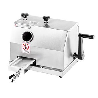 VEVOR Manual Sugar Cane Juicer, 110LBS/H Sugarcane Juice Press with 3 Steel Rollers, 2.4" Inlet